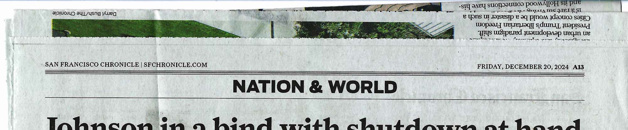 San Francisco Chronicle masthead