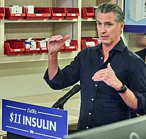 Gov. Gavin Newsom expounds on public health