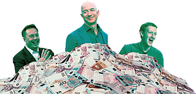 three American billionaires